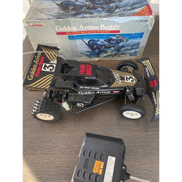 Golden Arrow Remote Control Radio Shack RC F10 Frame Buggy - Picture 6 of 16